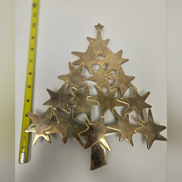 Source Unknown Metallic Star Tree Topper - Picture 2 of 7